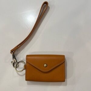 ANDAR brand Poppy wallet in Camel Tan